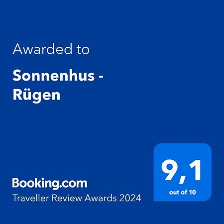 Sonnenhus - Ruegen Apartment Sellin  ภายนอก รูปภาพ